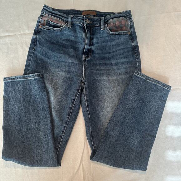 Judy Blue Jeans Womens 13 31 Blue Skinny Fit Stretch Denim‎ Medium Wash Casual - Picture 4 of 9